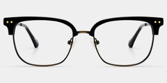 Nathan Browline Black Glasses