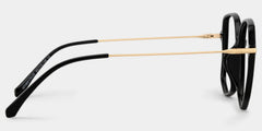 Payton Geometric Black Glasses