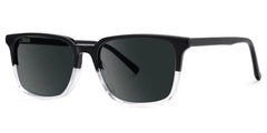 Barnhill Square Black-Clear Glasses