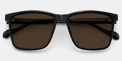 Burgos Square Black Glasses