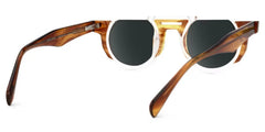 Mastin Round Brown Glasses