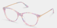 Eli Purple Round Glasses