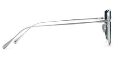 Jensen Aviator Silver Sunglasses