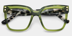 Minguela Square Green Glasses