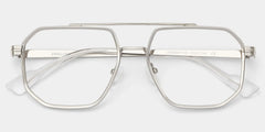 Autumn Aviator Silver Glasses