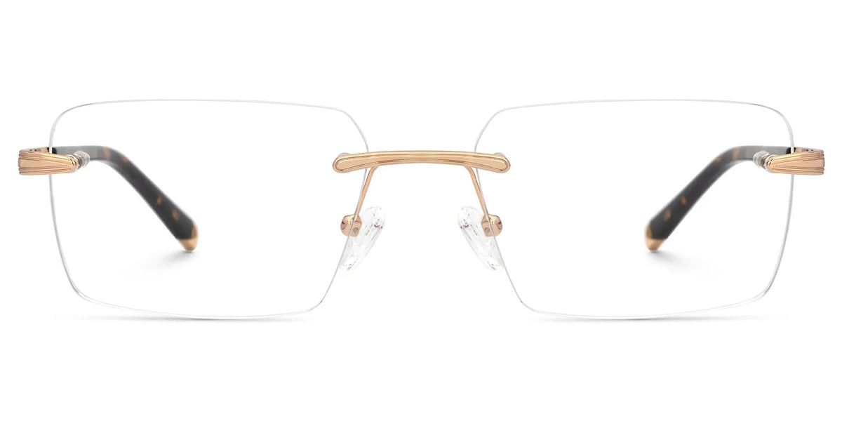 Savitrie Rectangle Tortoise Glasses