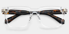Connor Rectangle Clear Glasses