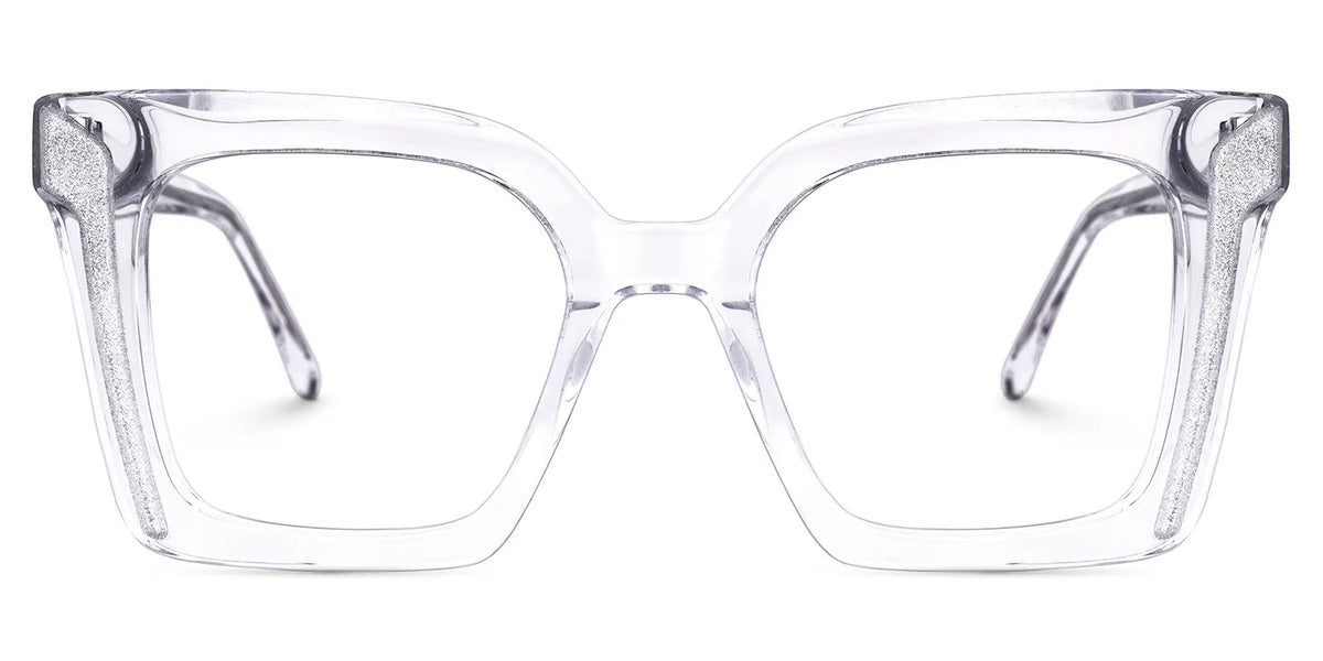 Khadra Square Clear Glasses