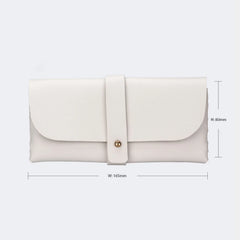 White Man-made Leather Box