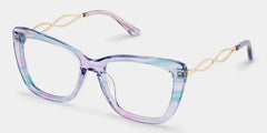 Remi Purple Butterfly Glasses