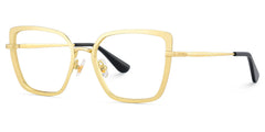 Max Square Gold Glasses