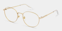 Ian Round Gold Glasses