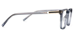 Kornelia Square Gray Glasses