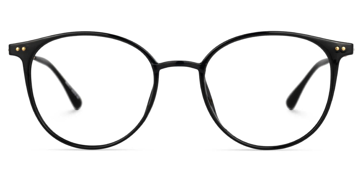 Judsy Round Black Glasses
