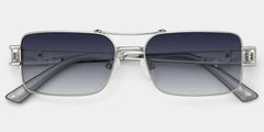 Eric Aviator Silver Glasses