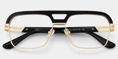 Griff Aviator Black Glasses