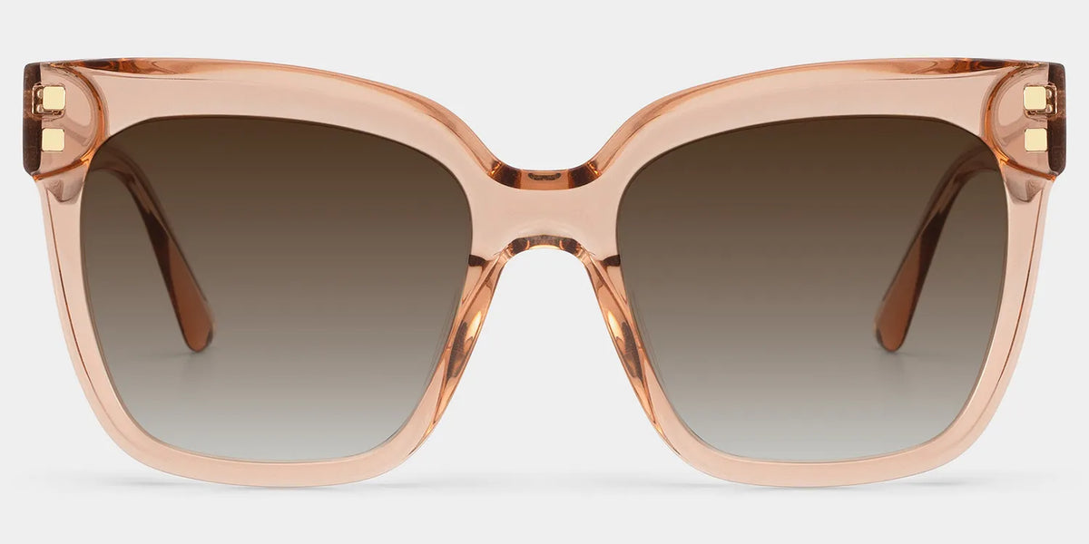 Minguela Square Beige Glasses