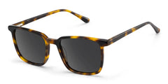 Aidan Rectangle Tortoise Glasses