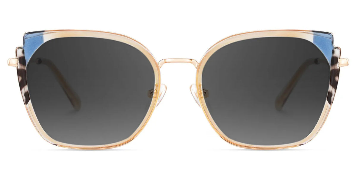 Murcia Square Beige Sunglasses