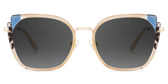 Murcia Square Beige Sunglasses