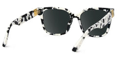 Kerri Square Cow Print Glasses