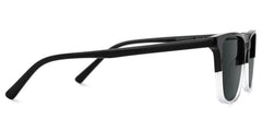Barnhill Square Black-Clear Glasses