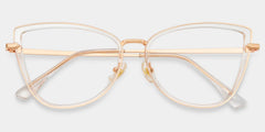 Sloane Cat-Eye Clear Glasses
