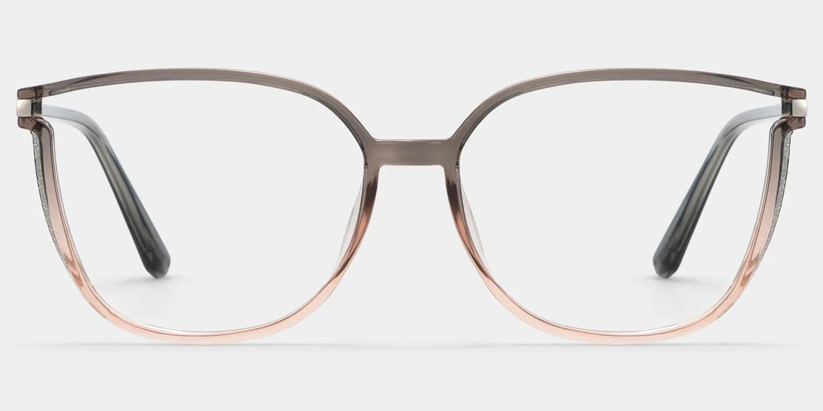 Rodz Square Gray-Pink Glasses
