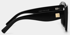 Alberta Cat Eye Black Glasses