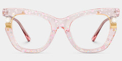 Pearl Cateye Pink Glasses