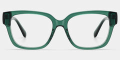 Blake Green Square Glasses