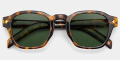 Leilani Rectangle Tortoise Polarized Sunglasses