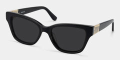 Miranda Black Cat eye Sunglasses