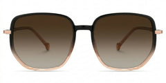 Joana Geometric Black Beige Glasses