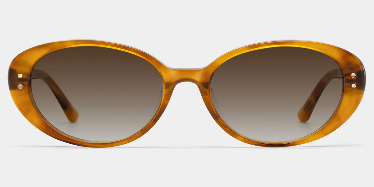 Lennon Tortoise Oval Glasses