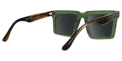 Moreland Rectangle Green Glasses