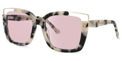 Dortch Square Light-Tortoise Sunglasses