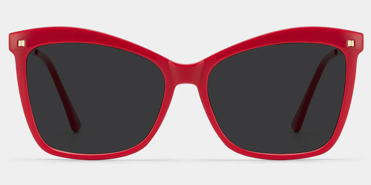 Isaebella Butterfly Red Sunglasses
