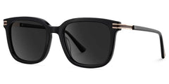 Kenny Square Black Sunglasses
