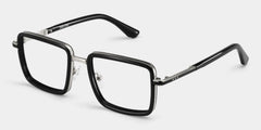 Hunter Square Black Glasses