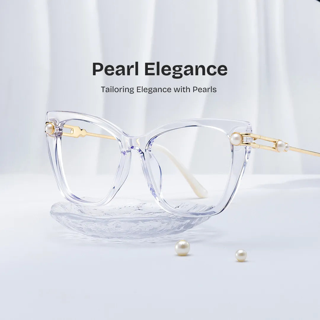 Victor Cat eye Clear Glasses