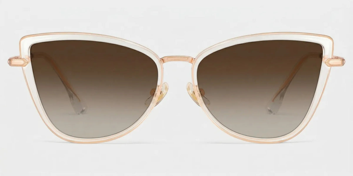 Sloane Cat-Eye Clear Glasses