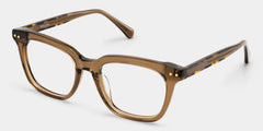 Angela Brown Rectangle Glasses