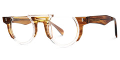 Mastin Round Brown Glasses