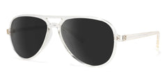 Erwin Geometric Clear Sunglasses
