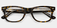 Robert Rectangle Tortoise Glasses