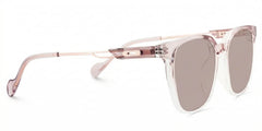 Chloe Square Pink Clear Glasses
