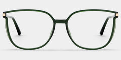 Rodz Square Dark-Green Glasses