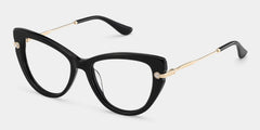 Maggie Cat eye Black Glasses