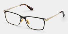 Alexander Rectangle Black Glasses